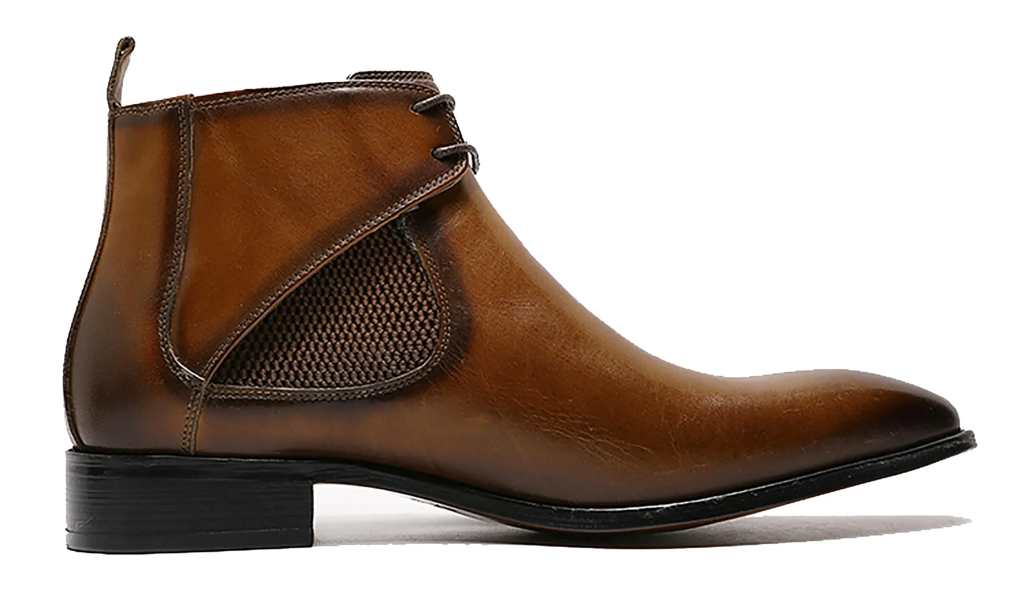 Men's Handmade Chelsea Foaml Dress Chukka Boots