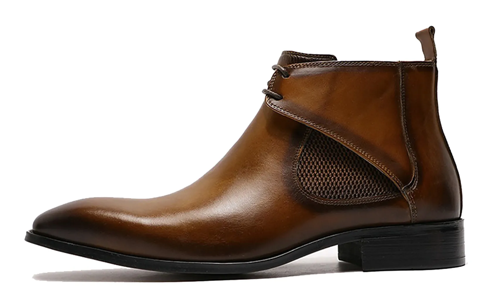 Men's Handmade Chelsea Foaml Dress Chukka Boots