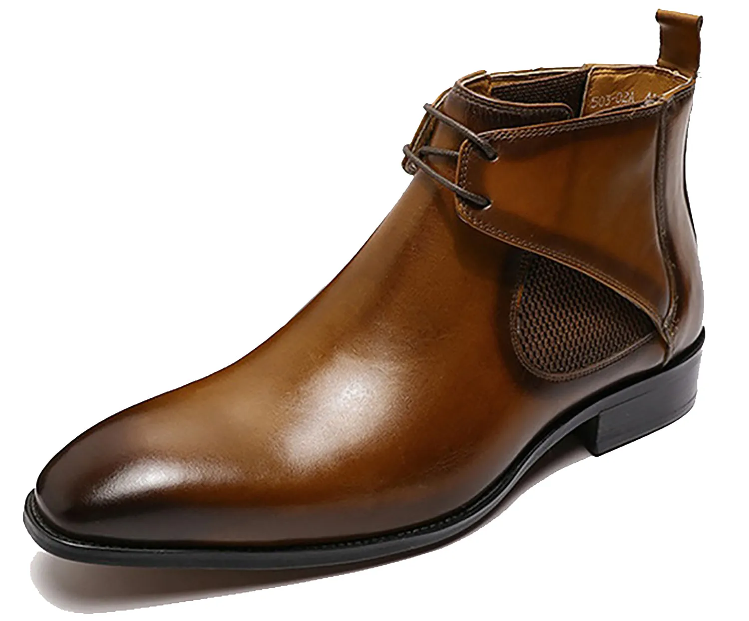 Men's Handmade Chelsea Foaml Dress Chukka Boots