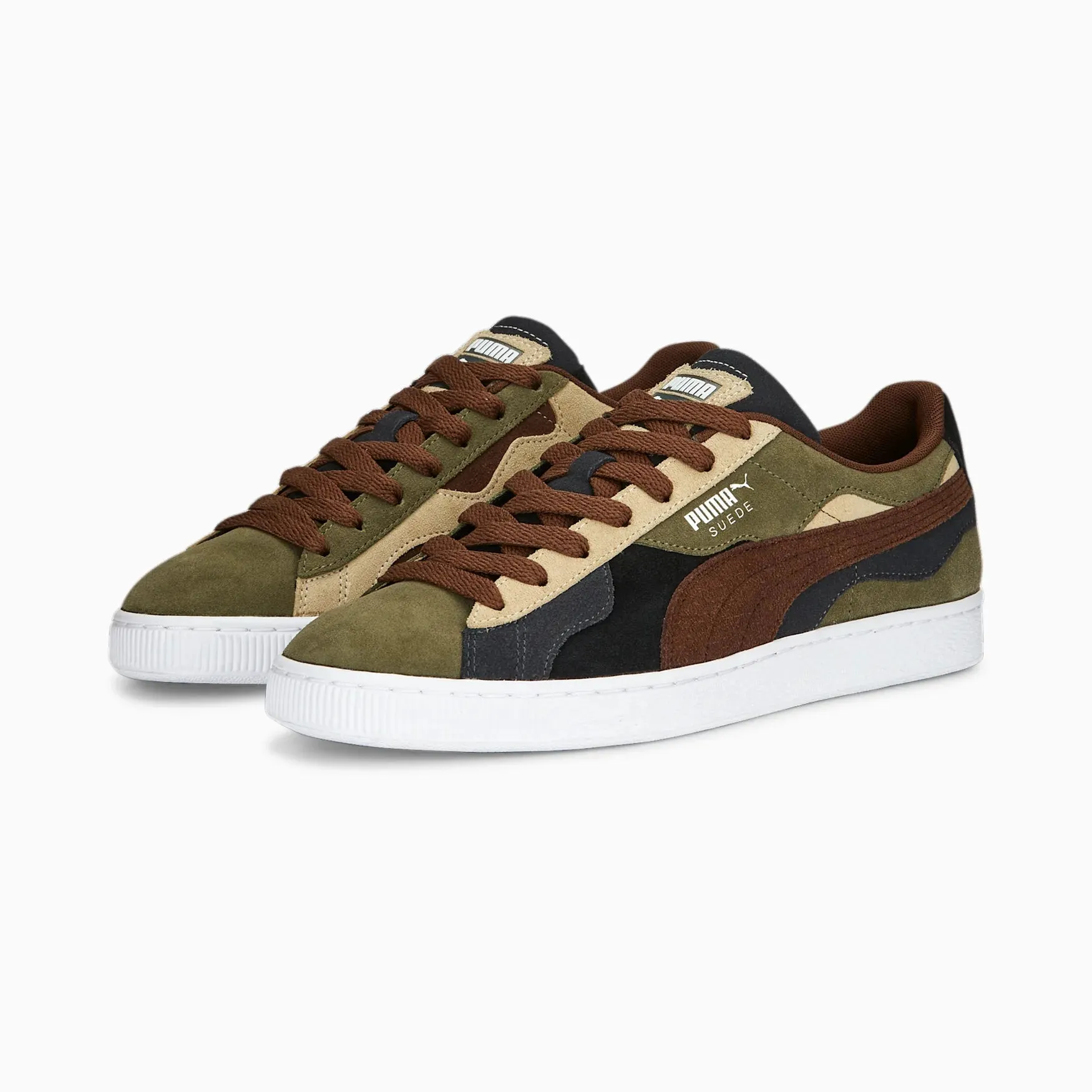 Men's Suede Camowave Sneakers