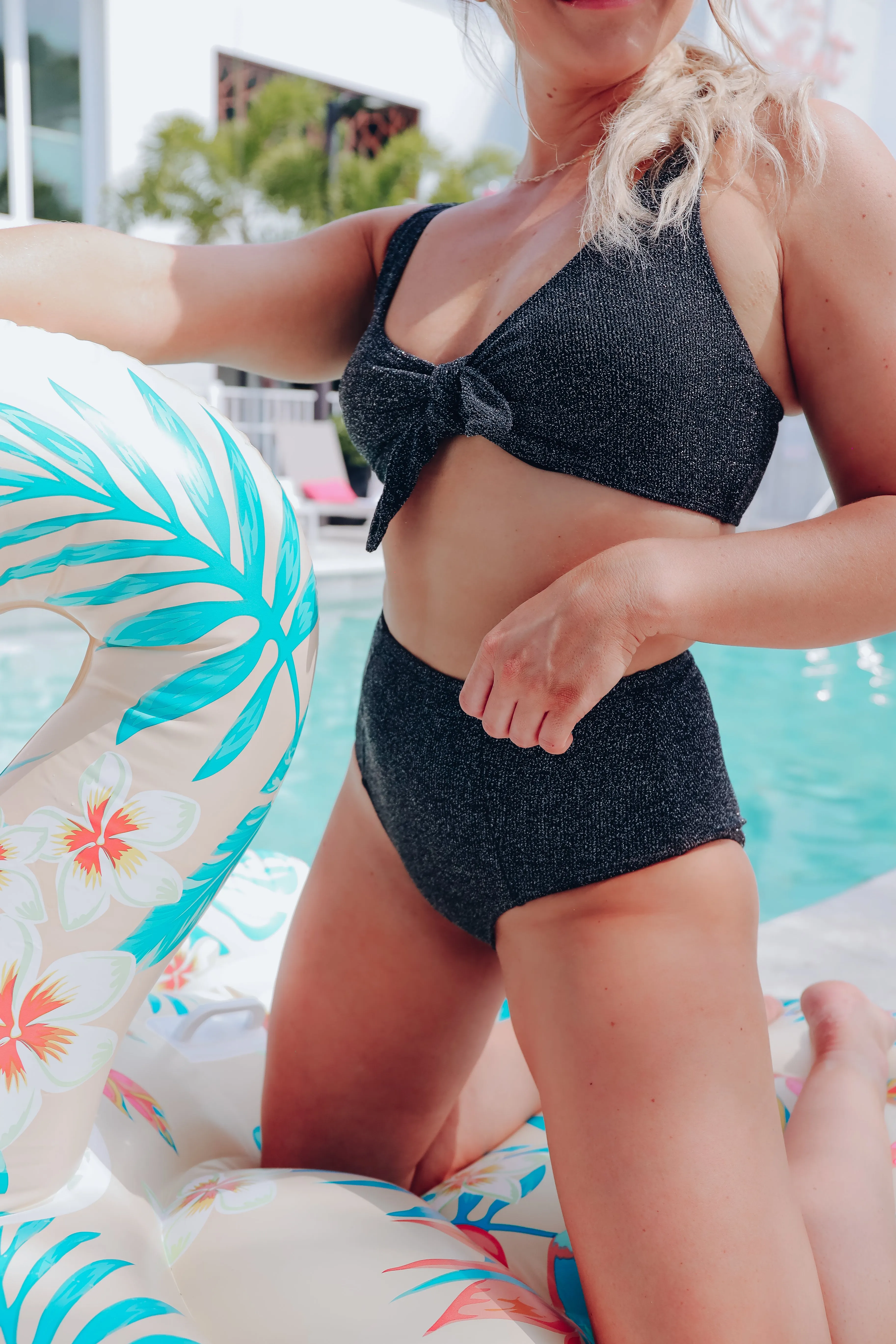Montego Bay Two Piece Bikini Set - Black