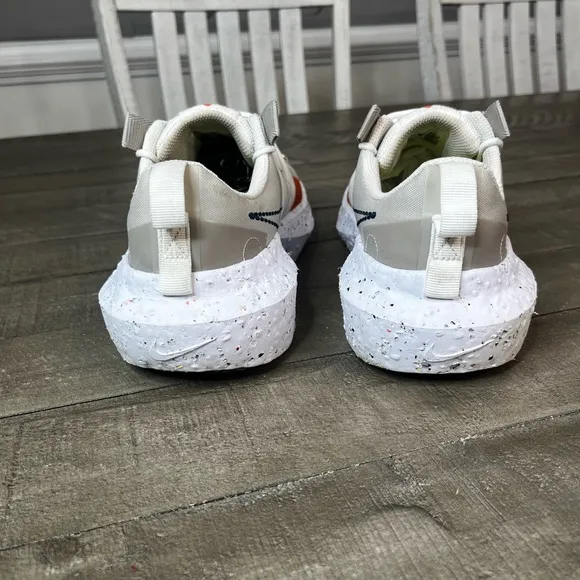 Nike Crater Impact Beige Grey Sneakers Sz 10