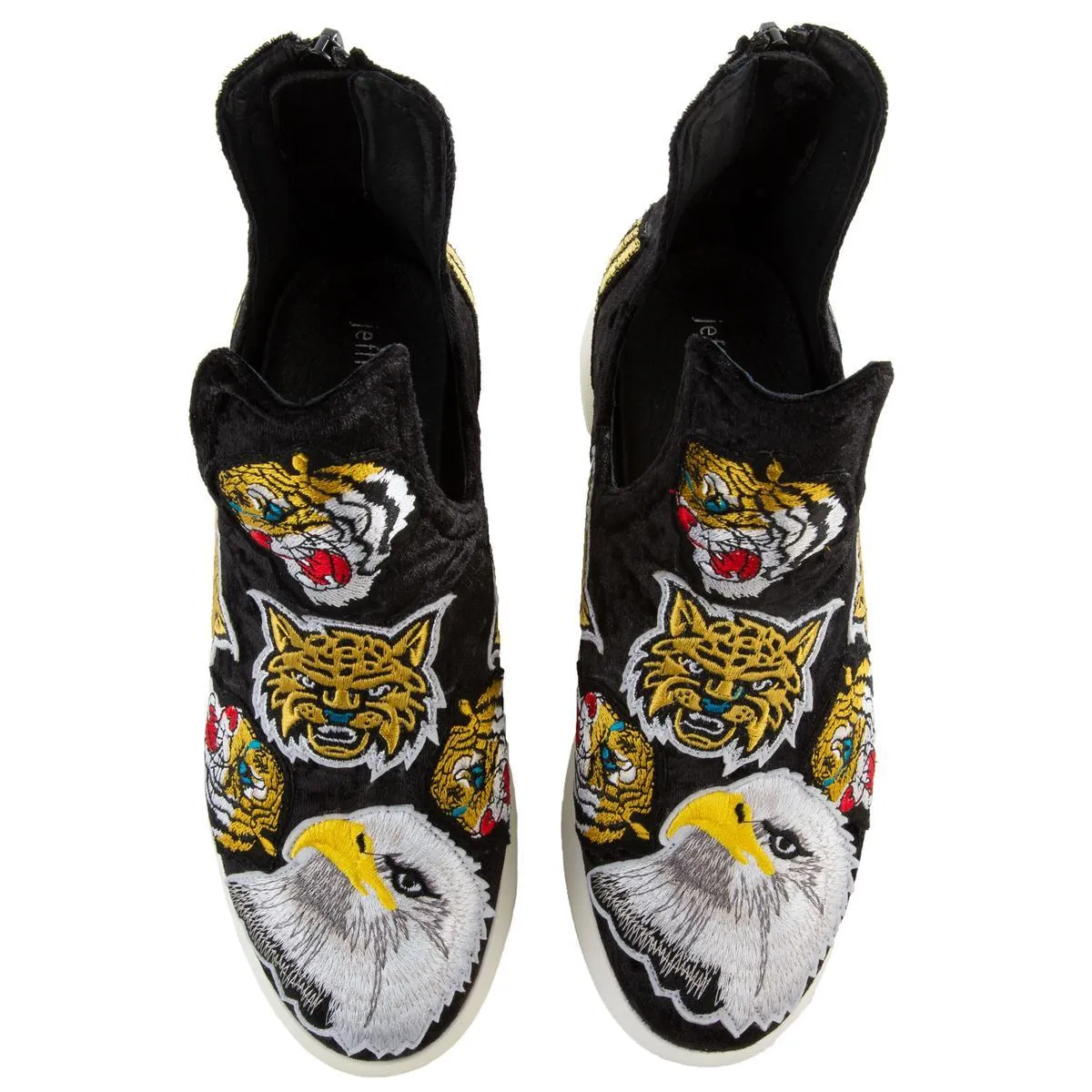Odela PTC Black Velvet Sneaker BLACK