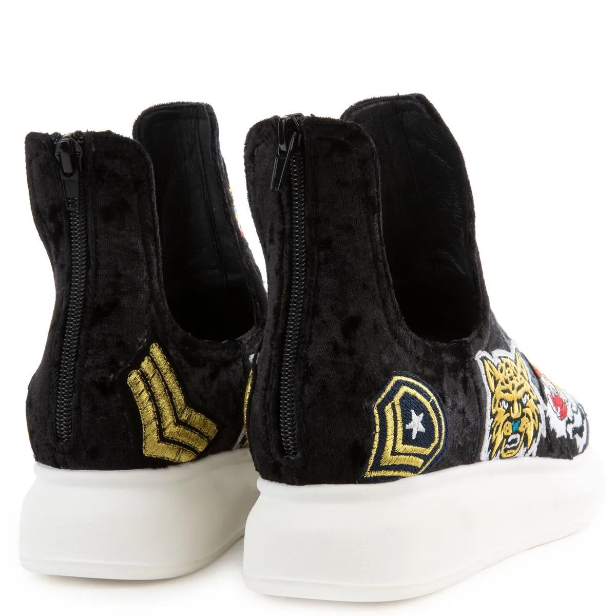Odela PTC Black Velvet Sneaker BLACK