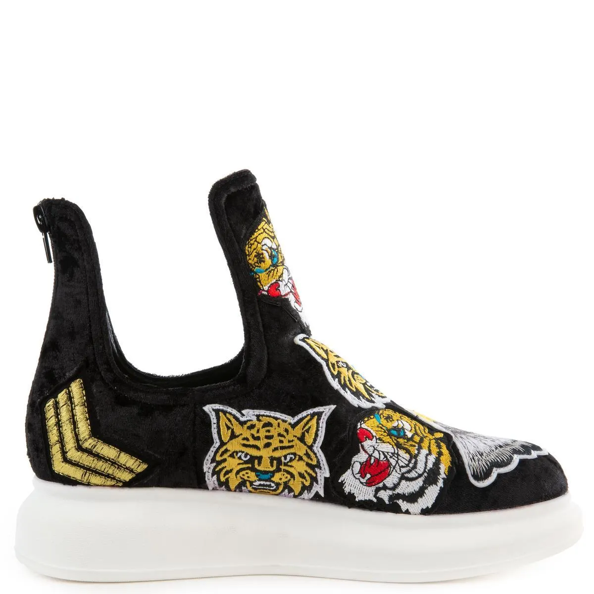 Odela PTC Black Velvet Sneaker BLACK