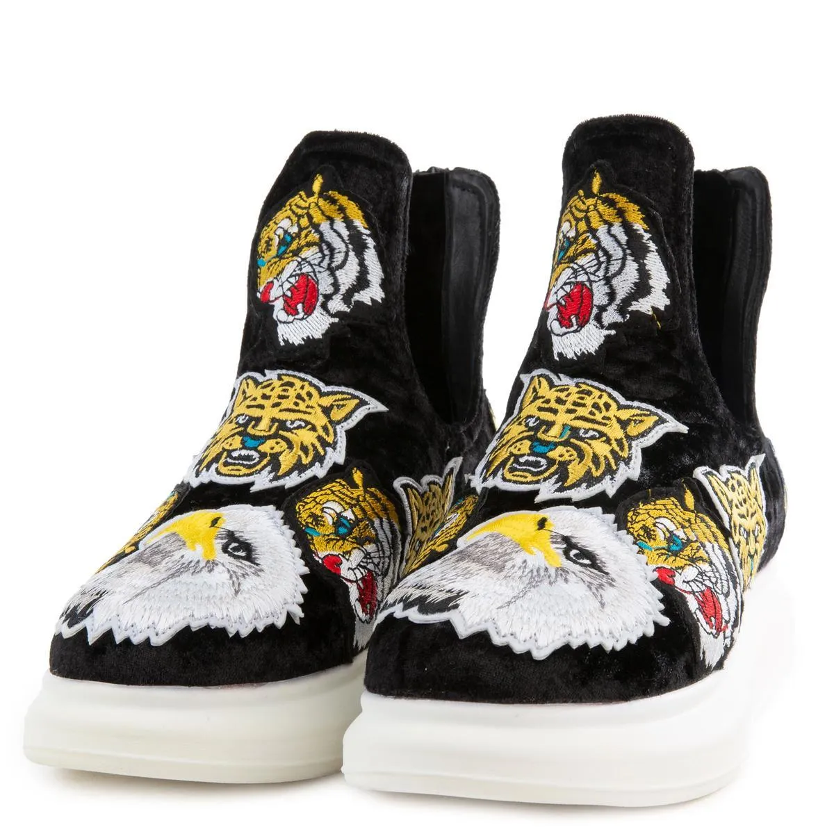 Odela PTC Black Velvet Sneaker BLACK