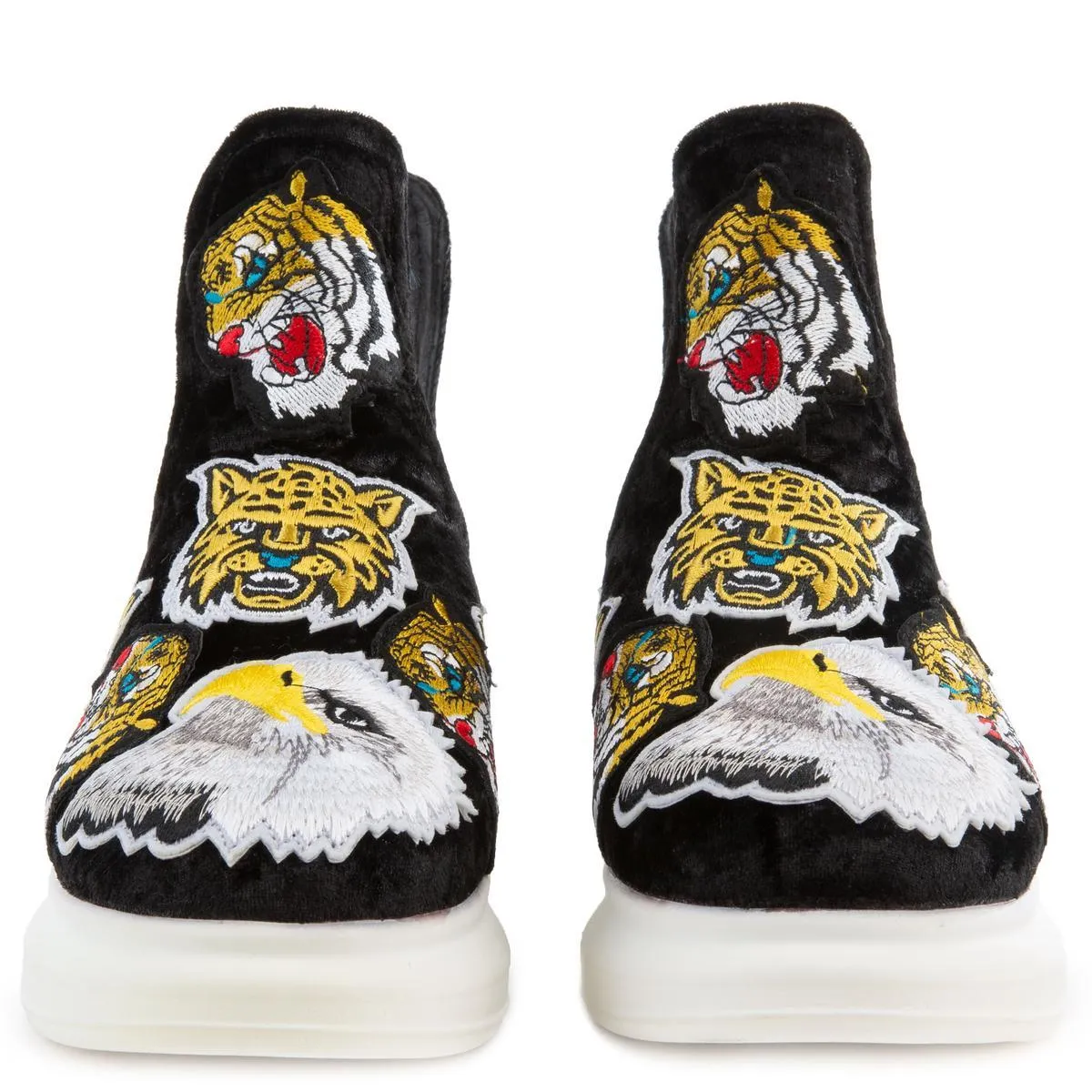 Odela PTC Black Velvet Sneaker BLACK