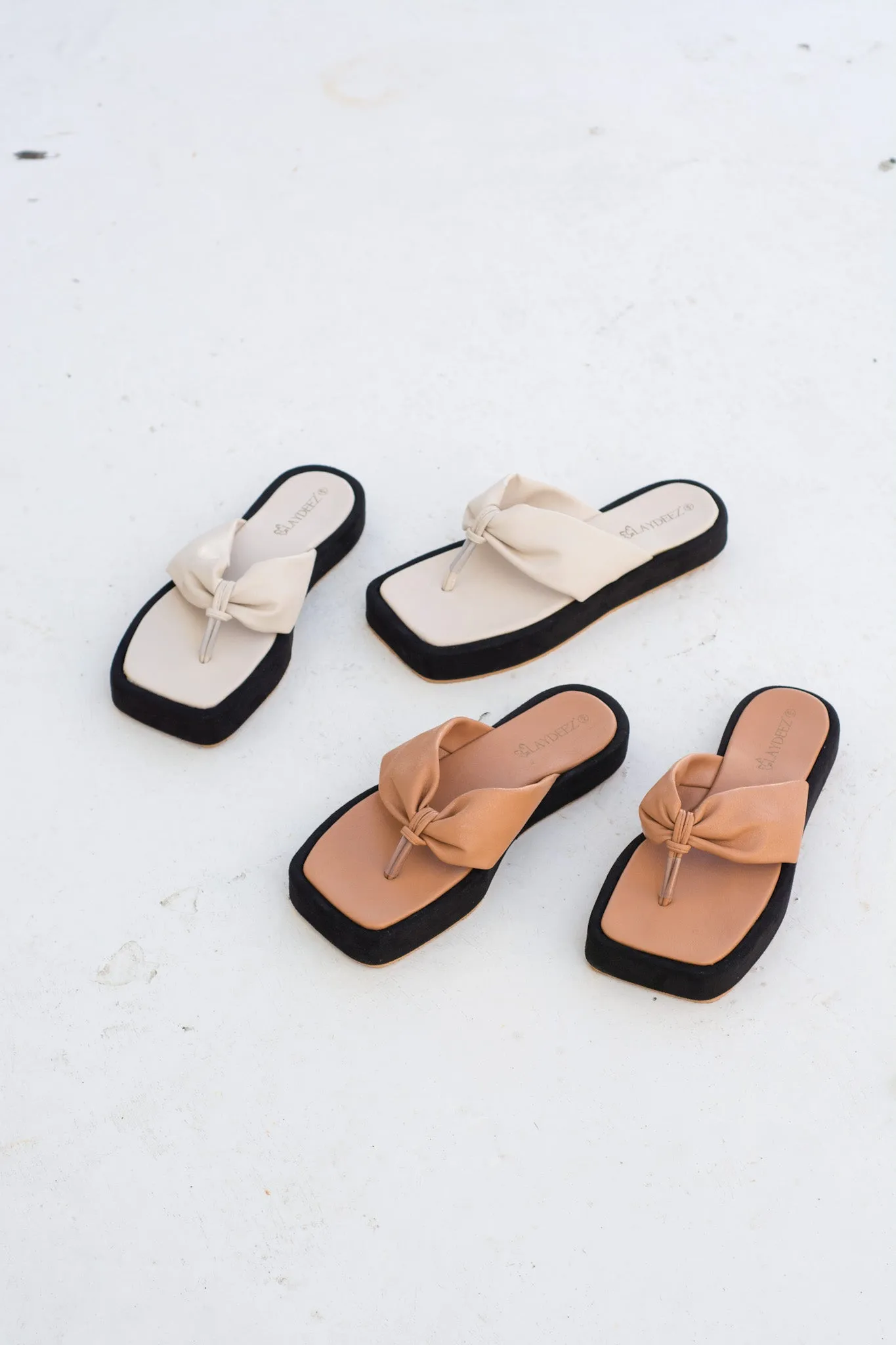 Oslo Flatform Thong Sandals