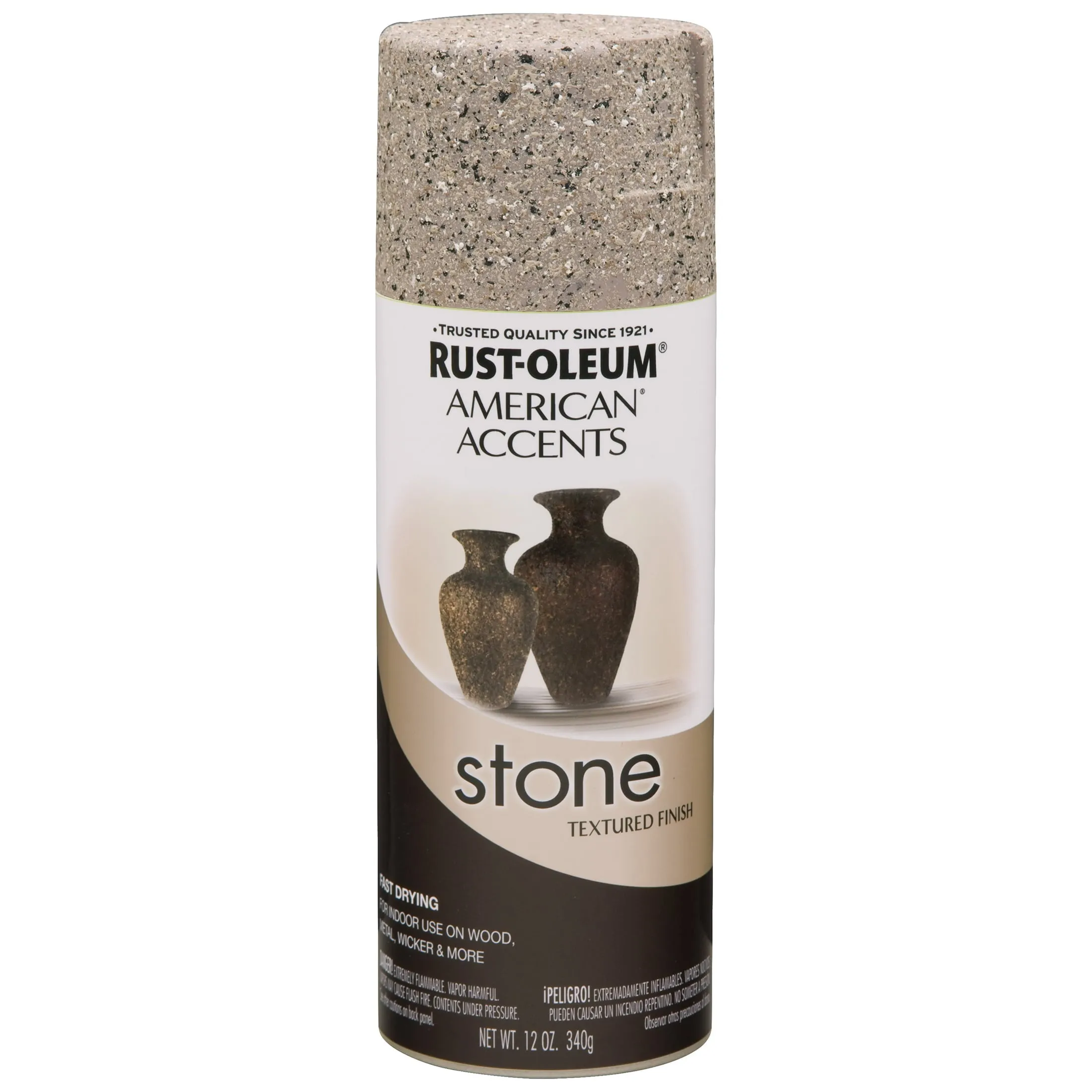 Pebble, Rust-Oleum American Accents Textured Spray Paint, 12 Oz