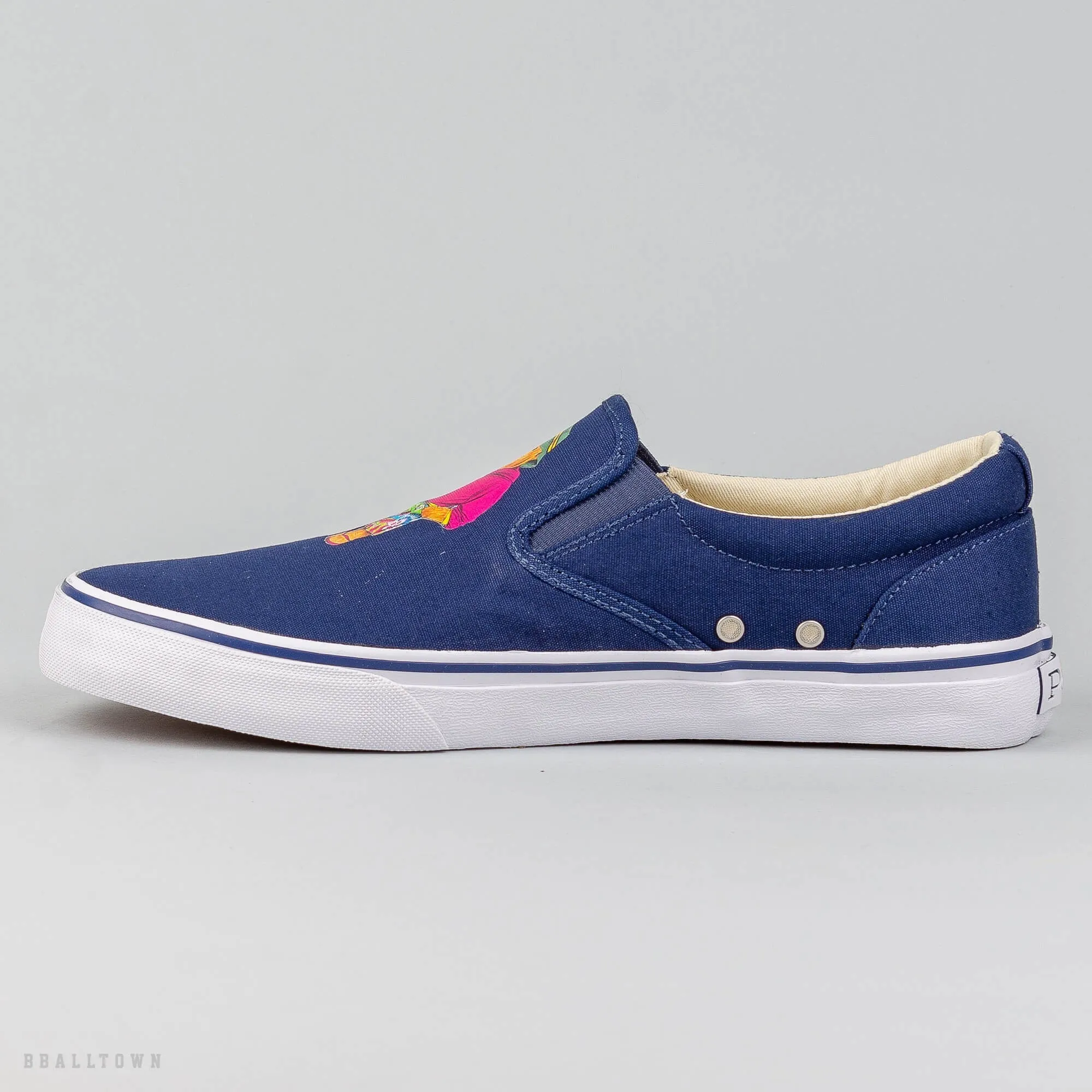 Polo Ralph Lauren THOMPSON SNEAKERS Newport Navy/Bear Print