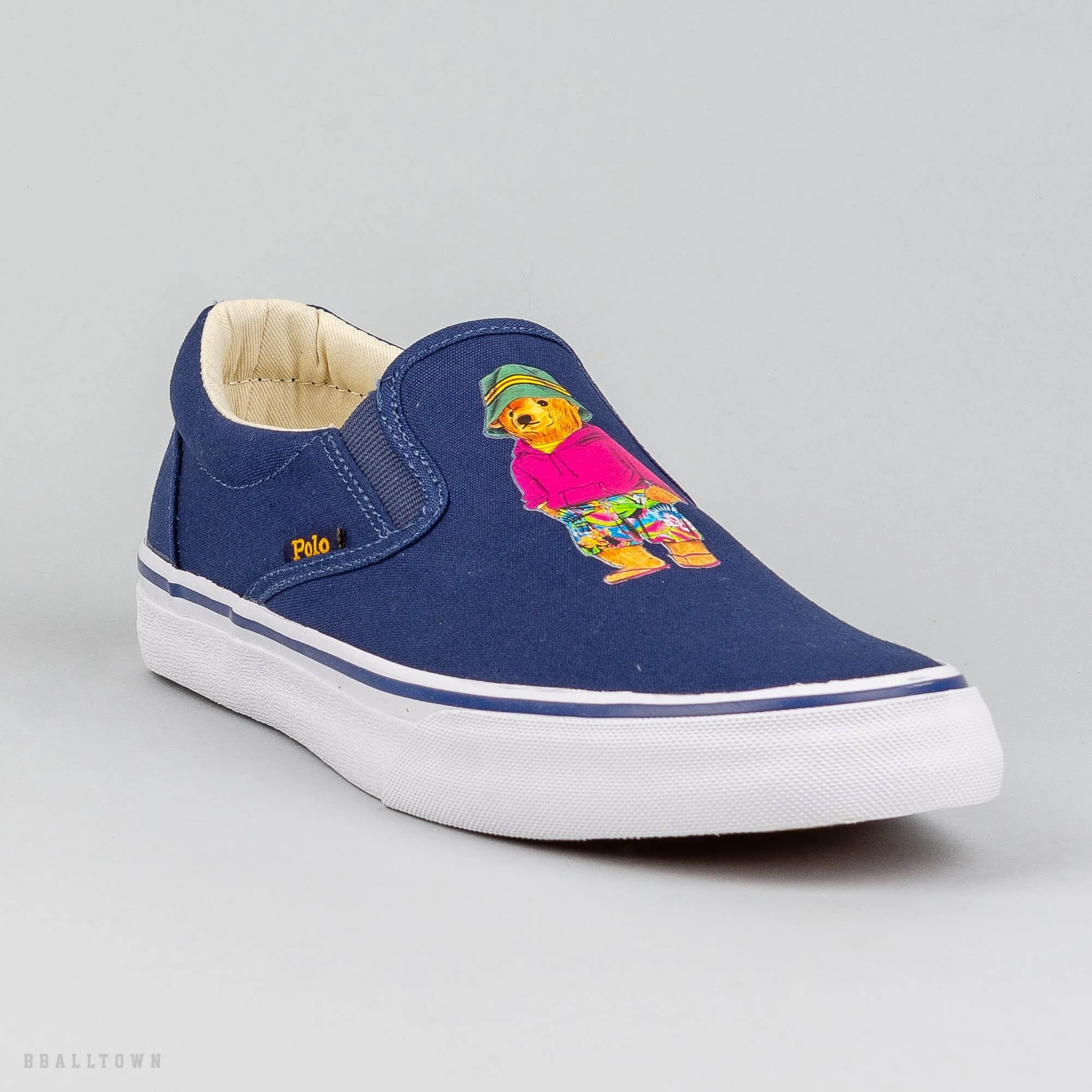 Polo Ralph Lauren THOMPSON SNEAKERS Newport Navy/Bear Print