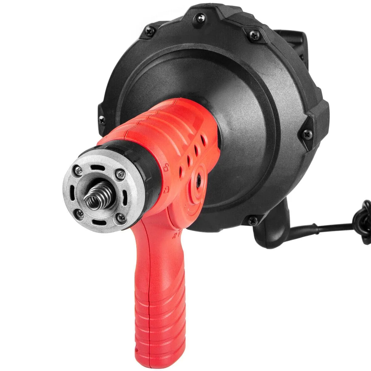 Premium Handheld Electric Drain Pipe Plumbing Snake Auger 25FT