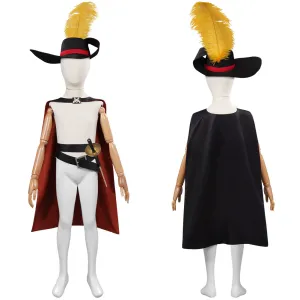 Puss in Boots: The Last Wish Cat Hero Kids Children Cosplay Costume Outfits Halloween Carnival Suit
