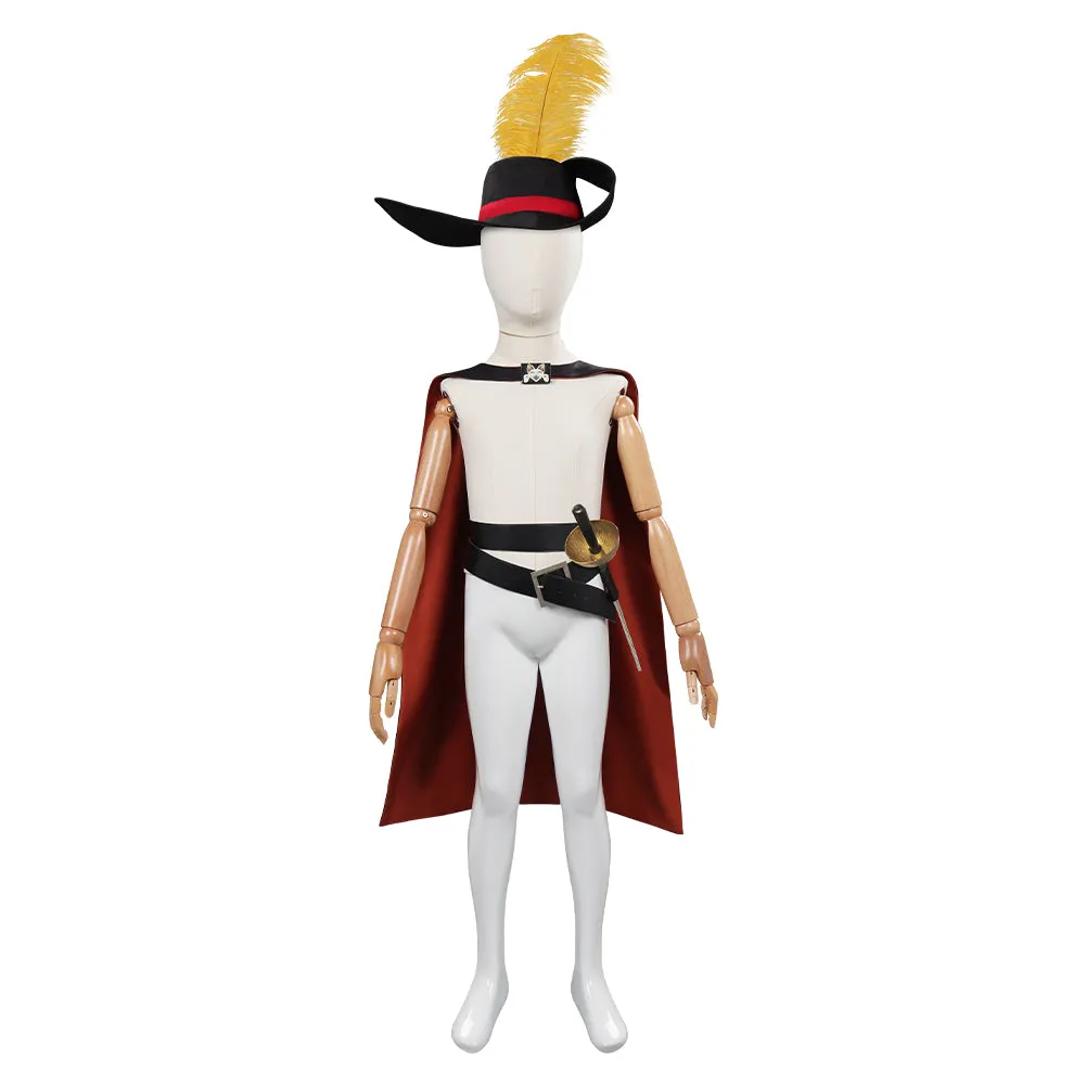 Puss in Boots: The Last Wish Cat Hero Kids Children Cosplay Costume Outfits Halloween Carnival Suit