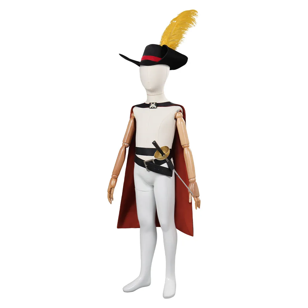 Puss in Boots: The Last Wish Cat Hero Kids Children Cosplay Costume Outfits Halloween Carnival Suit