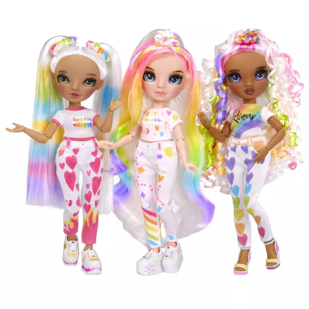 Rainbow High - Color & Create - Blue Eyes/Straight Hair
