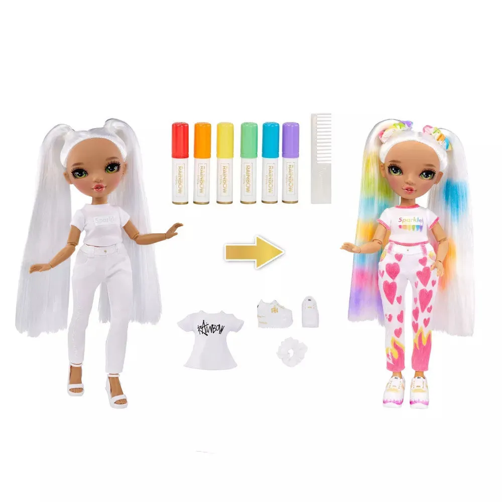 Rainbow High Color & Create Fashion Doll Green Eyes