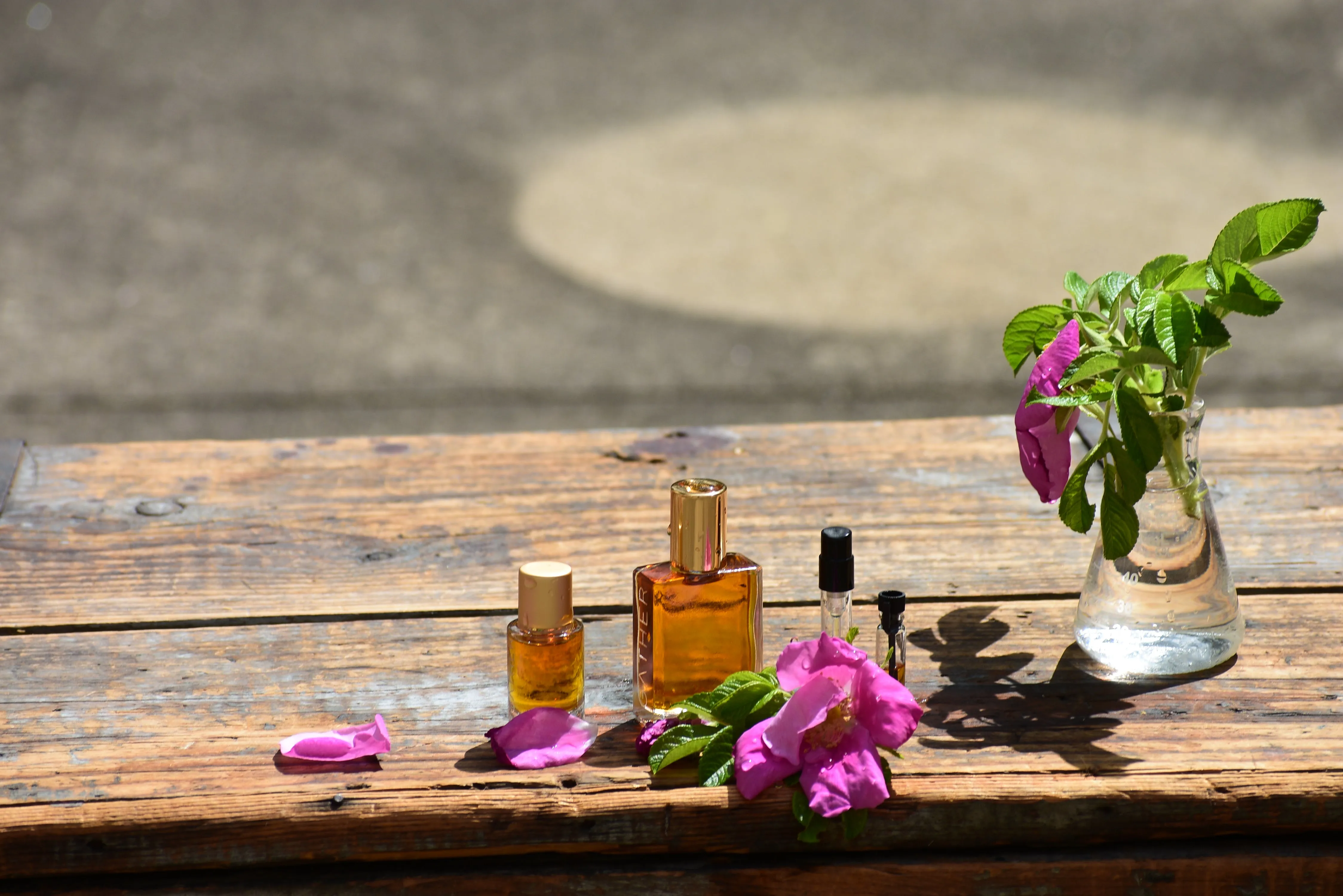 RAINWATER ROSE - Natural Botanical Eau de Toilette | Fresh Blooming Roses hand gathered at the Ocean