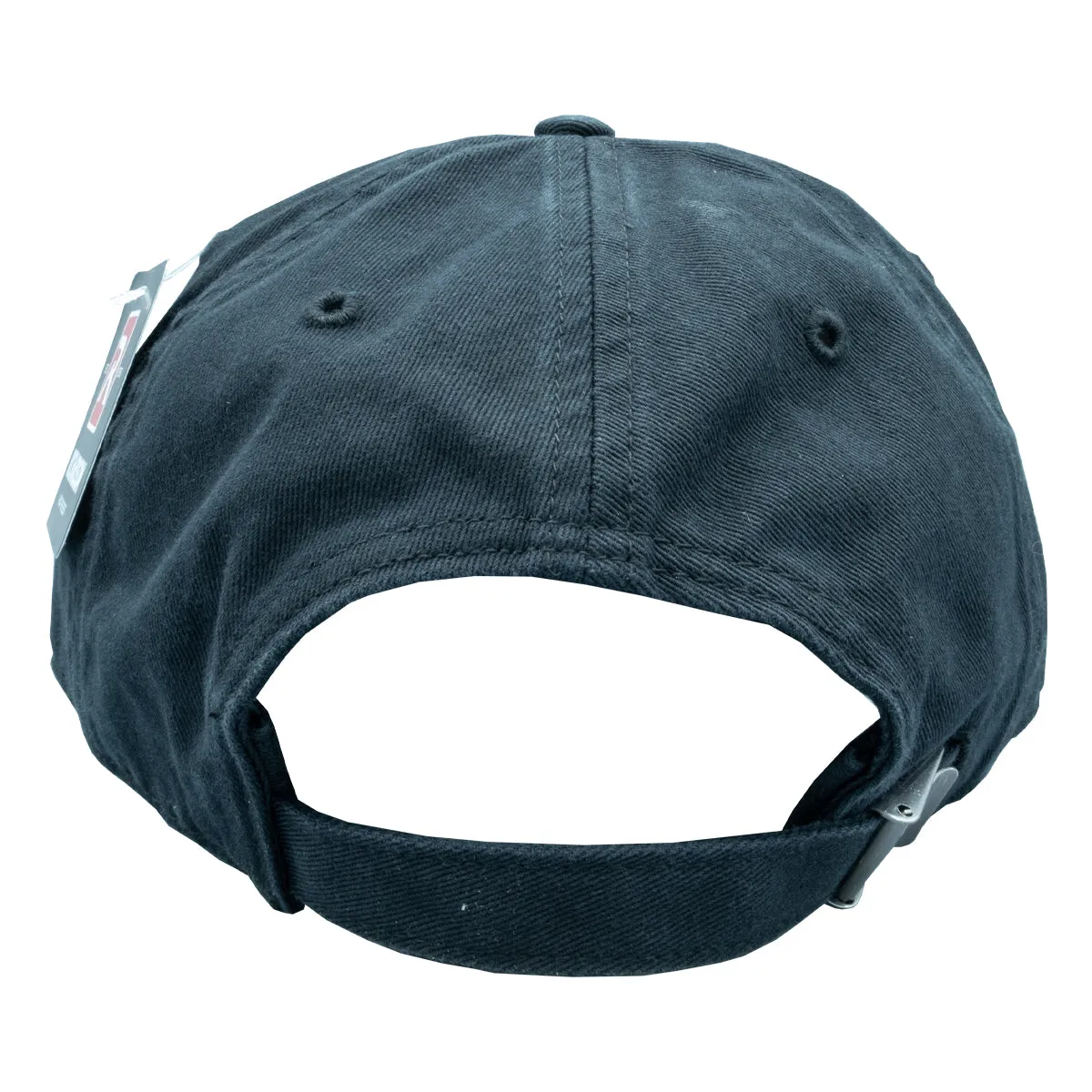 Richardson MTS Skull Logo 320 Washed Chino Black Hat