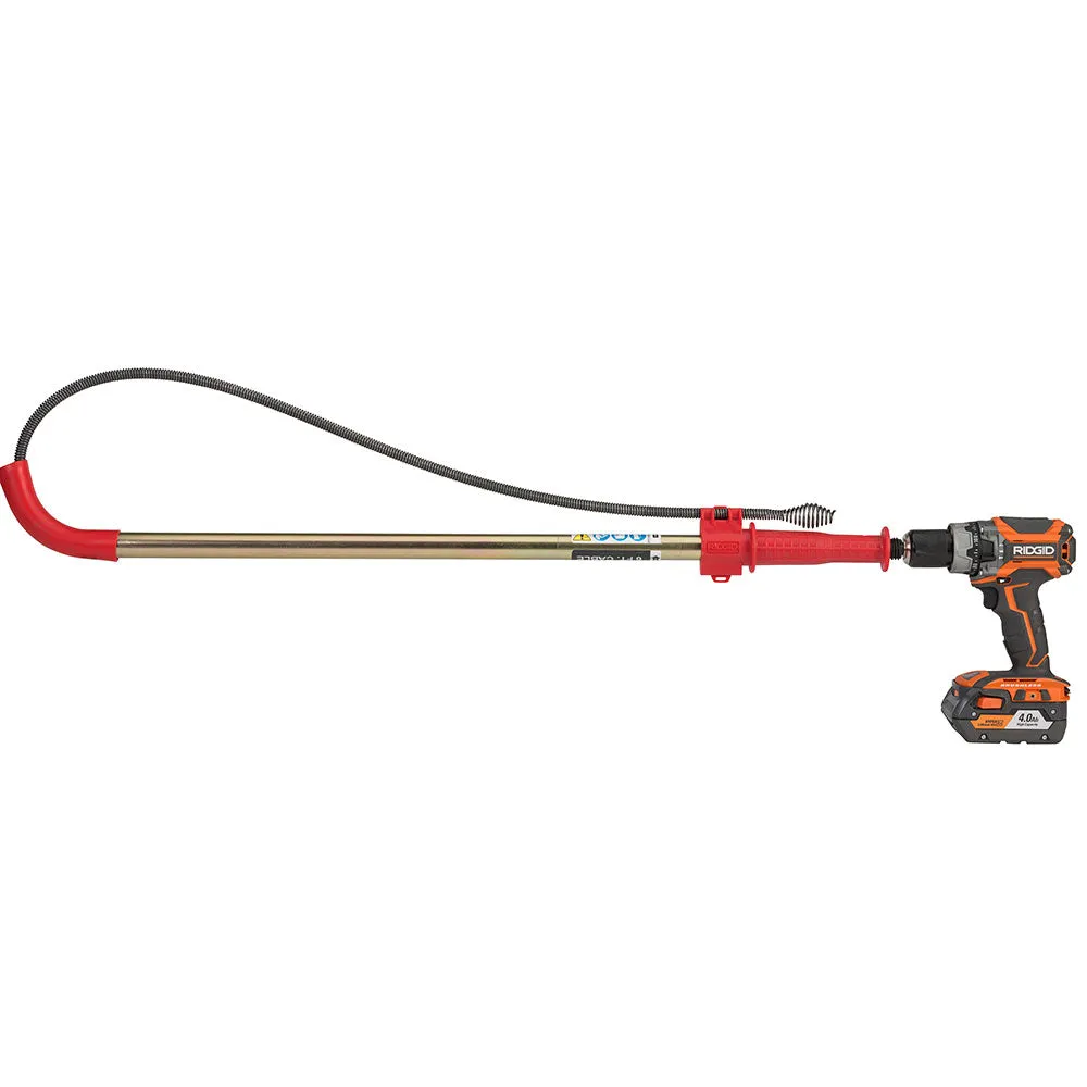 RIDGID 56658 Model K-6 Toilet Auger 6' With Bulb Head