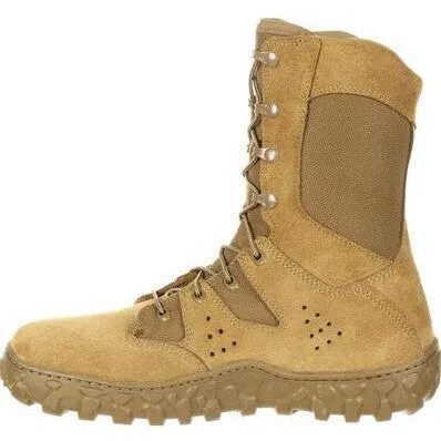 Rocky Men's S2V Predator 8" Soft Toe Tactical Military Boot- Brown- RKC072