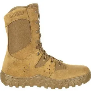 Rocky Men's S2V Predator 8" Soft Toe Tactical Military Boot- Brown- RKC072