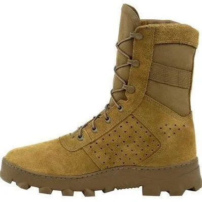 Rocky Men's USMC Tropical 8" Soft Toe PR USA Made Military Boot- RKC091