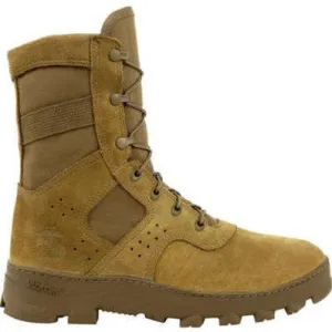Rocky Men's USMC Tropical 8" Soft Toe PR USA Made Military Boot- RKC091