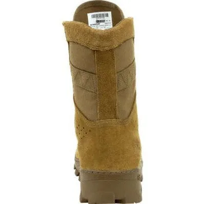 Rocky Men's USMC Tropical 8" Soft Toe PR USA Made Military Boot- RKC091