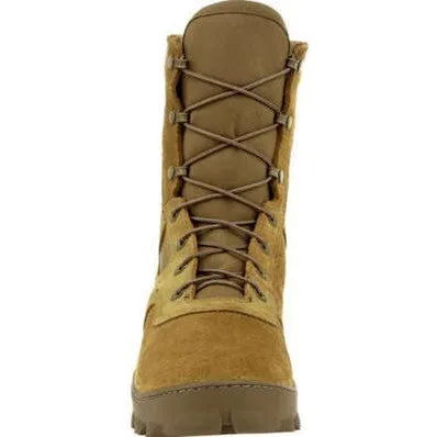 Rocky Men's USMC Tropical 8" Soft Toe PR USA Made Military Boot- RKC091