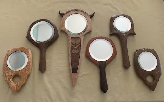 Sculpting Handheld Mirrors