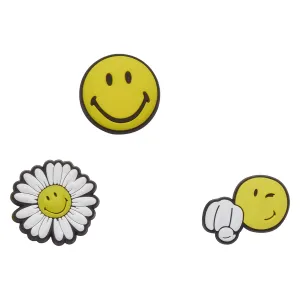 Smiley Cheer Up 3 Jibbitz Pack