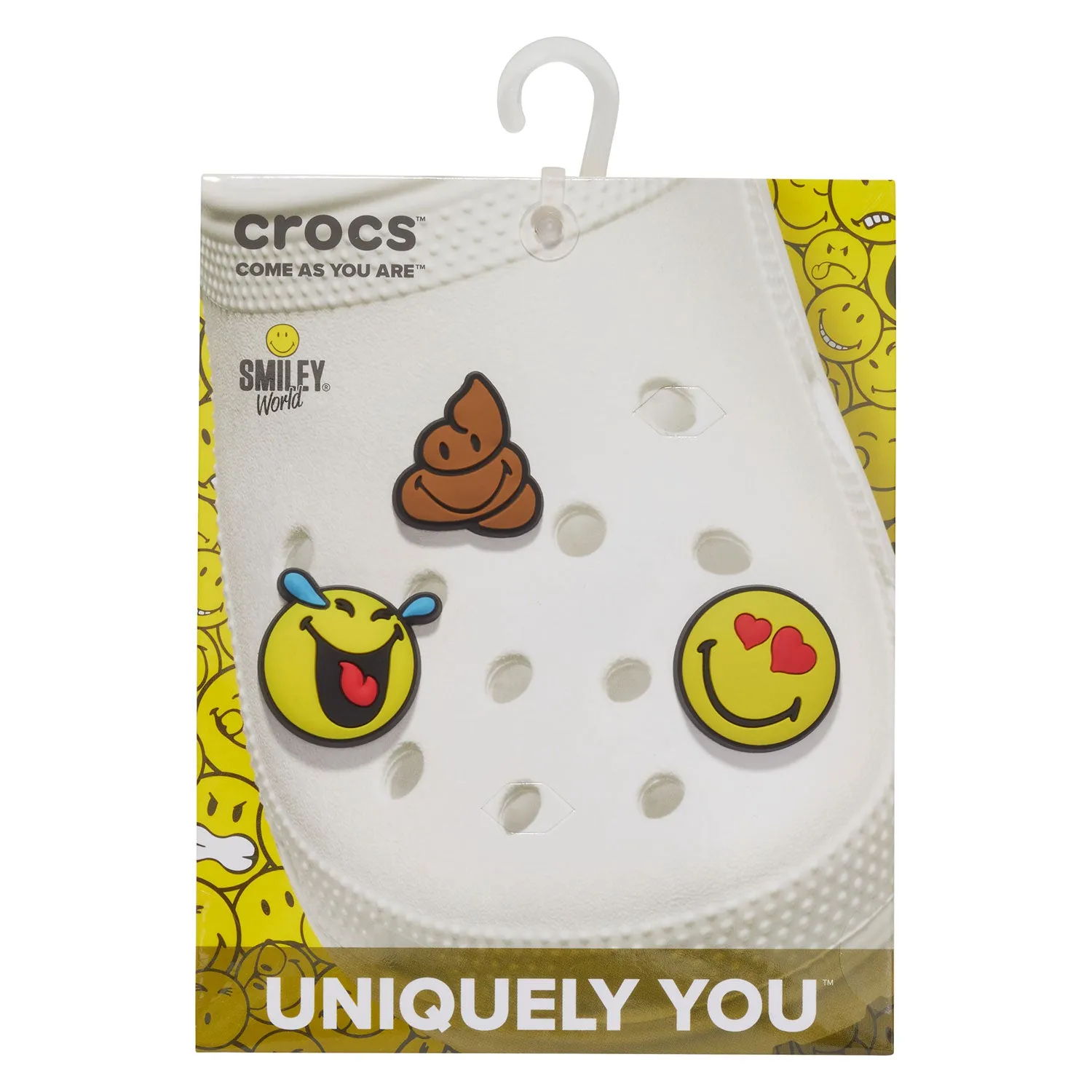 Smiley So Yummy 3 Jibbitz Pack