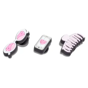 Social Girl 3 Jibbitz Pack