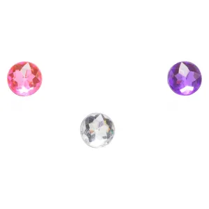 Sparkly Circle 3 Jibbitz Pack 2 Jibbitz