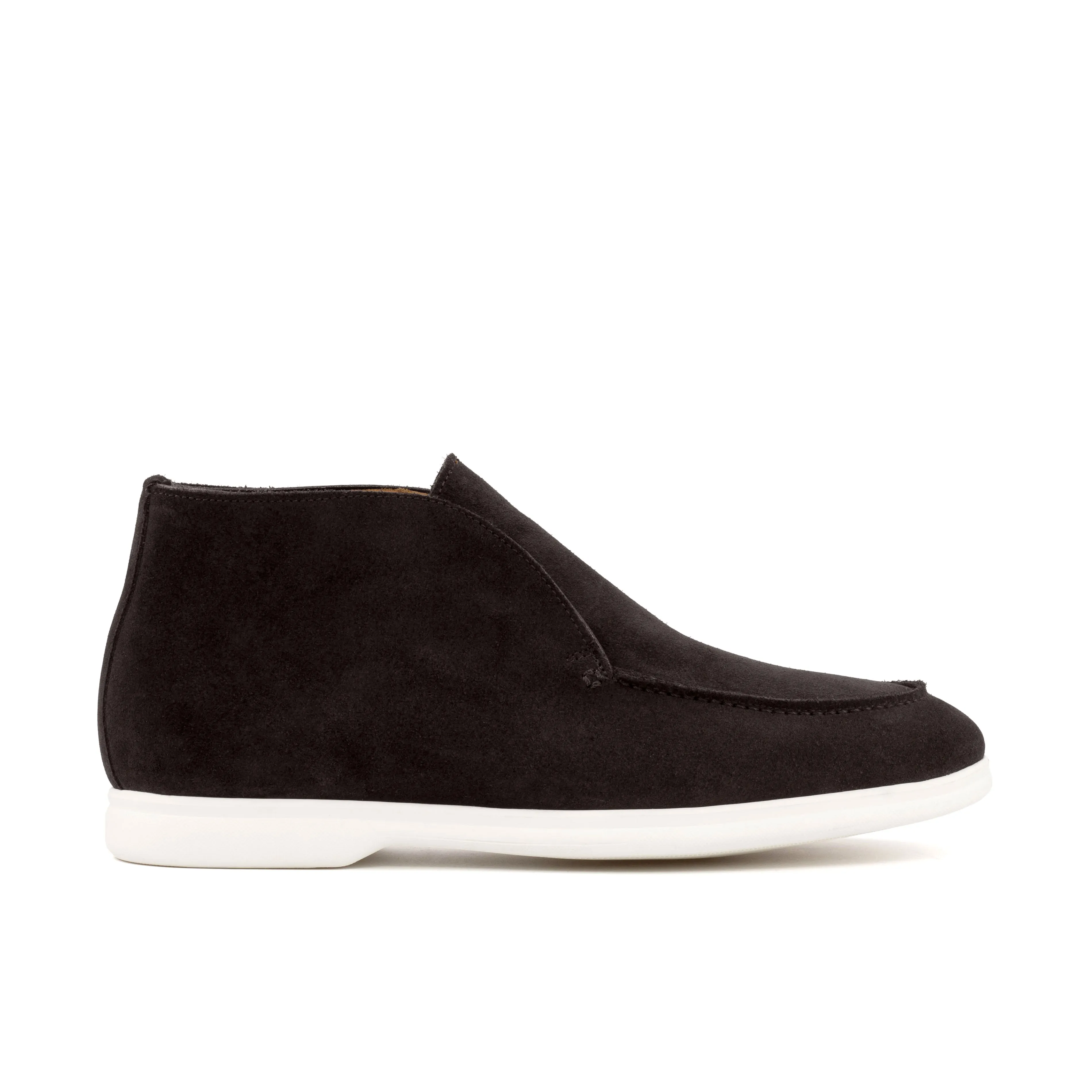 Suede Chukka Boots Dark Brown