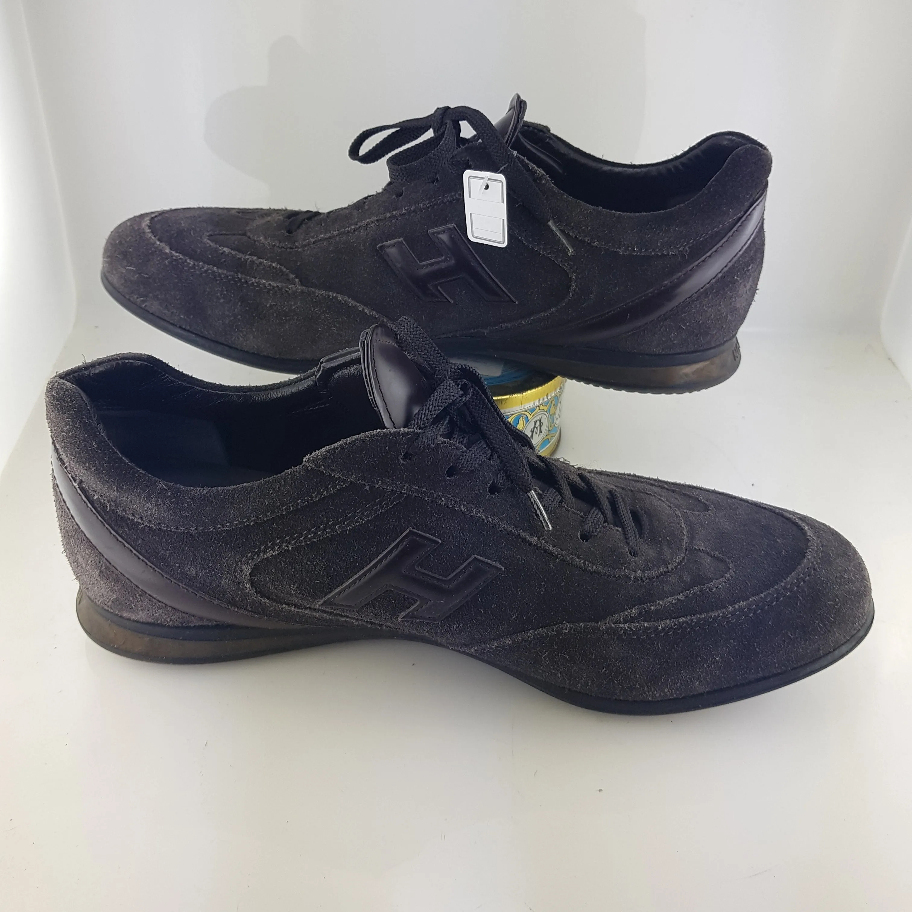 Suede sneakers