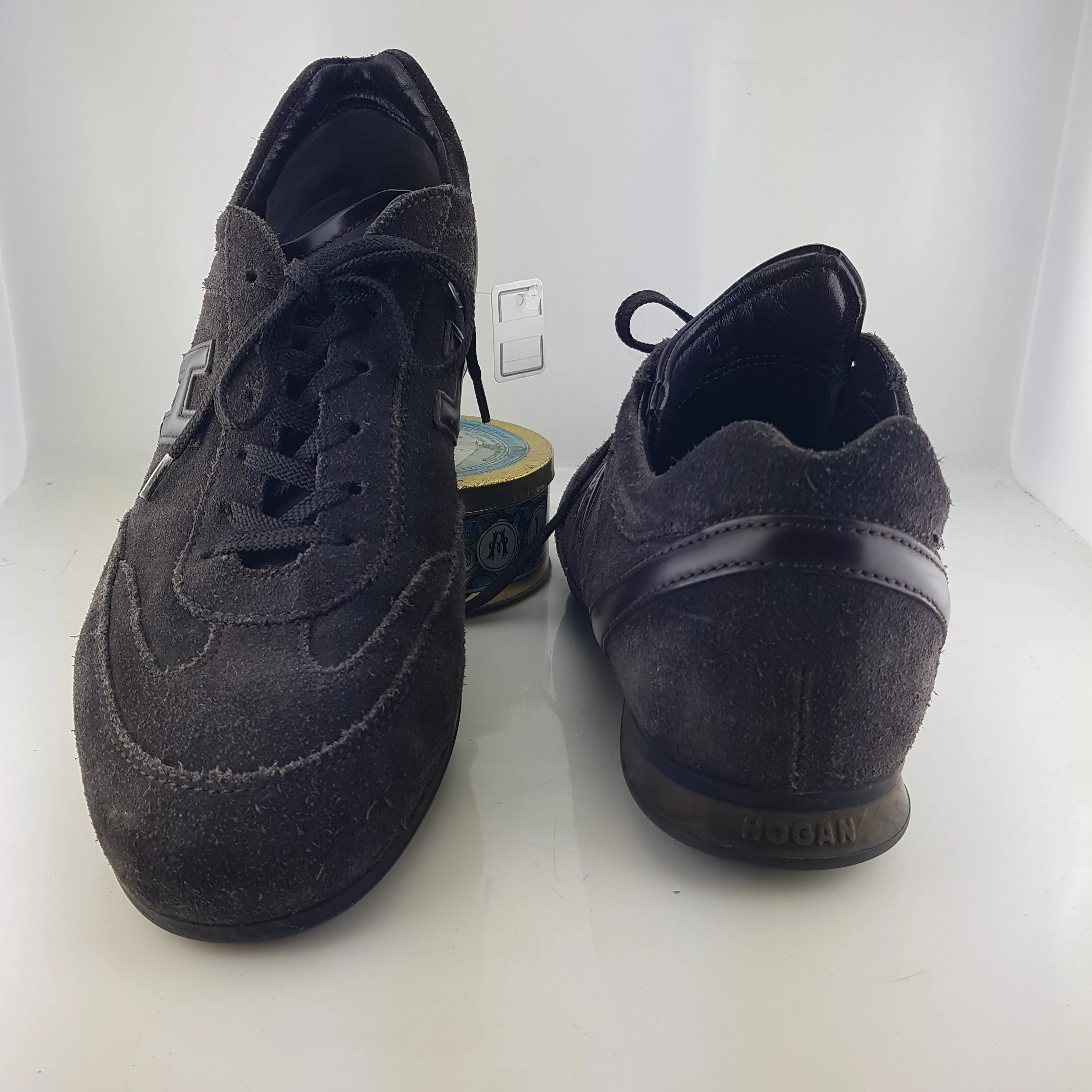 Suede sneakers