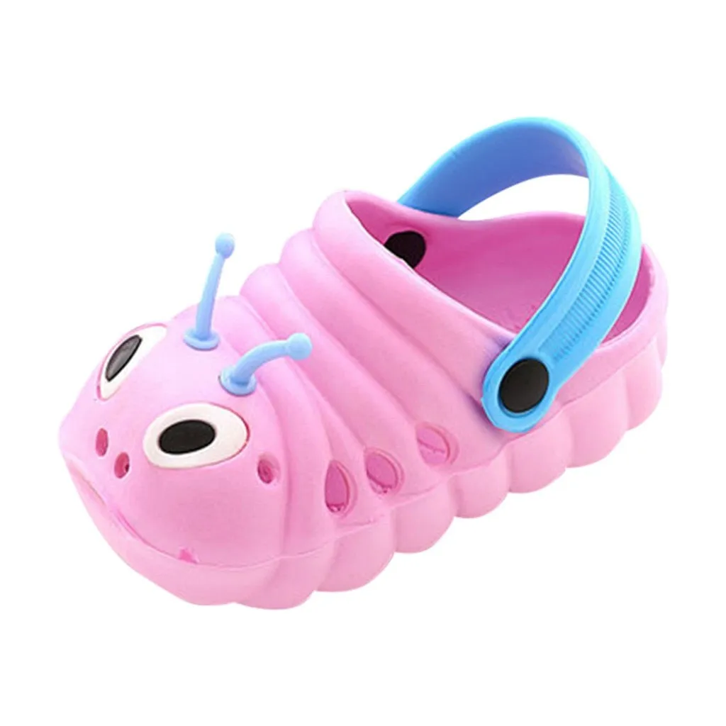 Summer Toddler Baby Boys Girls Cute Cartoon Beach Sandals Slippers Flip Shoes