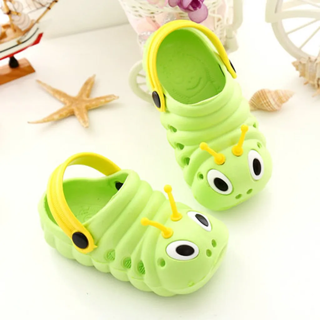 Summer Toddler Baby Boys Girls Cute Cartoon Beach Sandals Slippers Flip Shoes