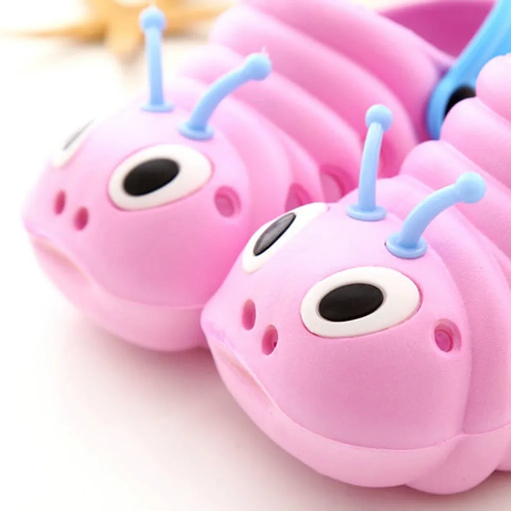 Summer Toddler Baby Boys Girls Cute Cartoon Beach Sandals Slippers Flip Shoes