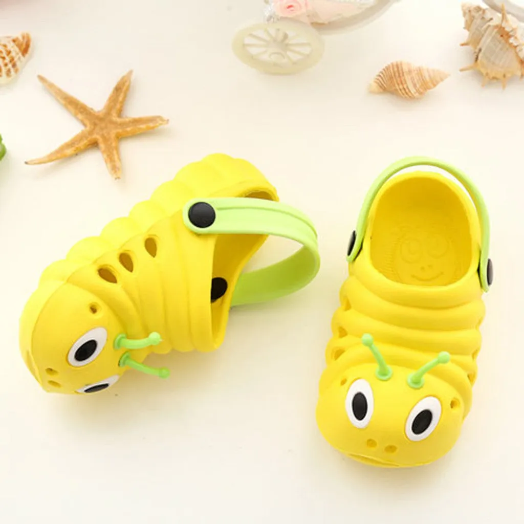 Summer Toddler Baby Boys Girls Cute Cartoon Beach Sandals Slippers Flip Shoes