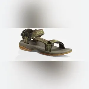TEVA TERRA FI LITE MENS HIKING SANDALS GREEN SIZE 11.5/45