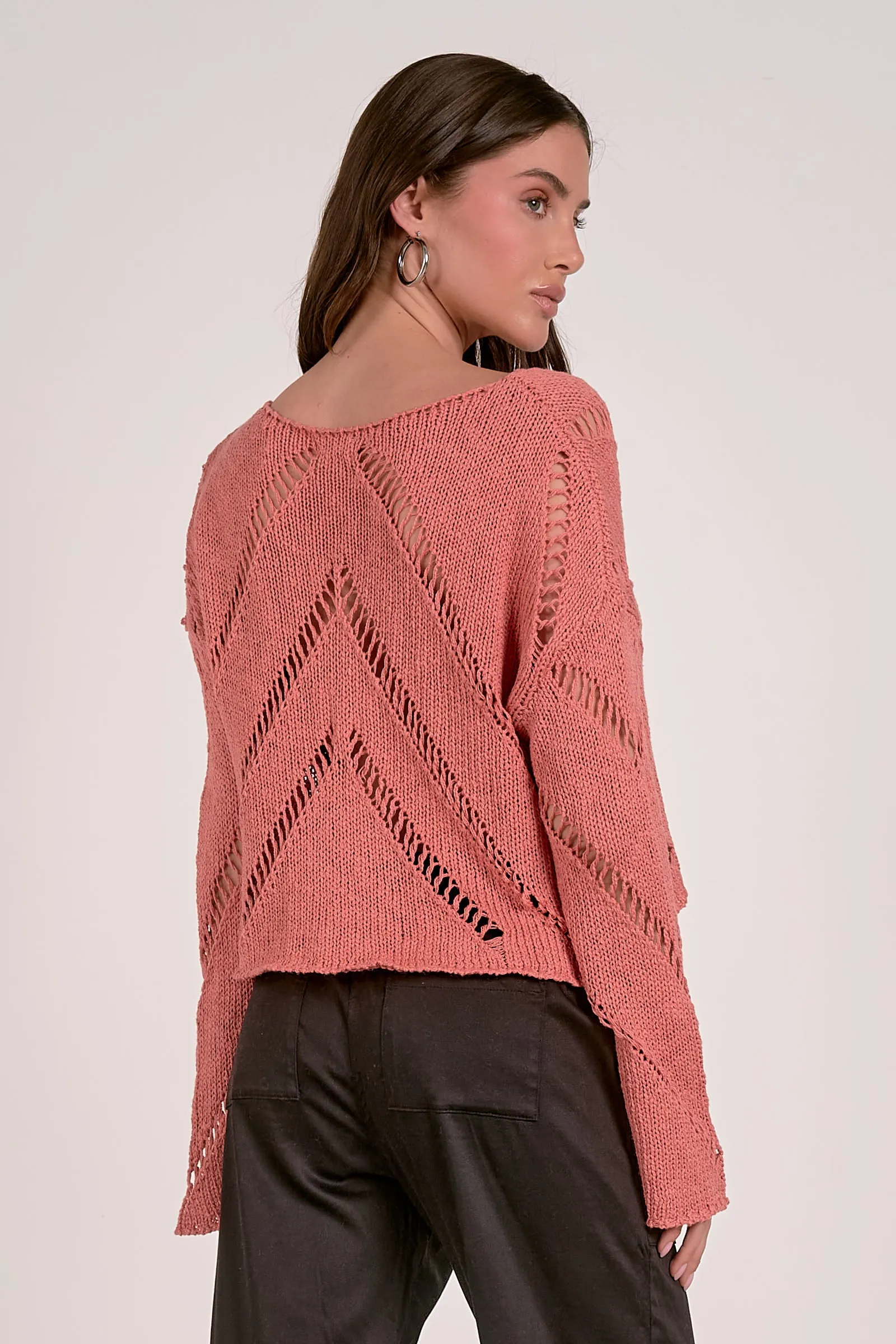 The Kaitlan Cutout Detail Sweater