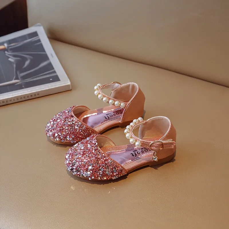 Trendy Elegant Shiny Sandals for Girls Party Shoes, FS
