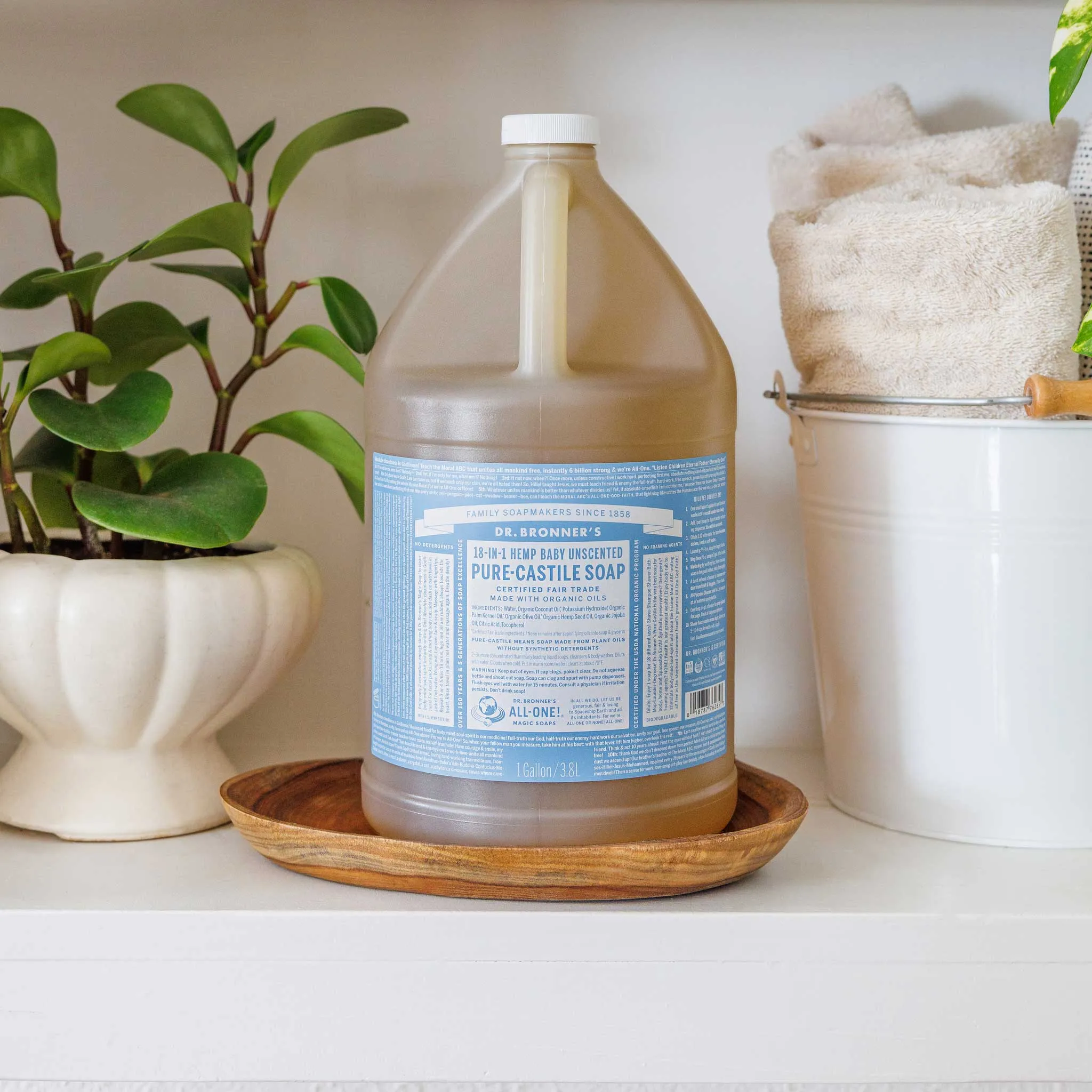 Unscented - Pure-Castile Liquid Soap