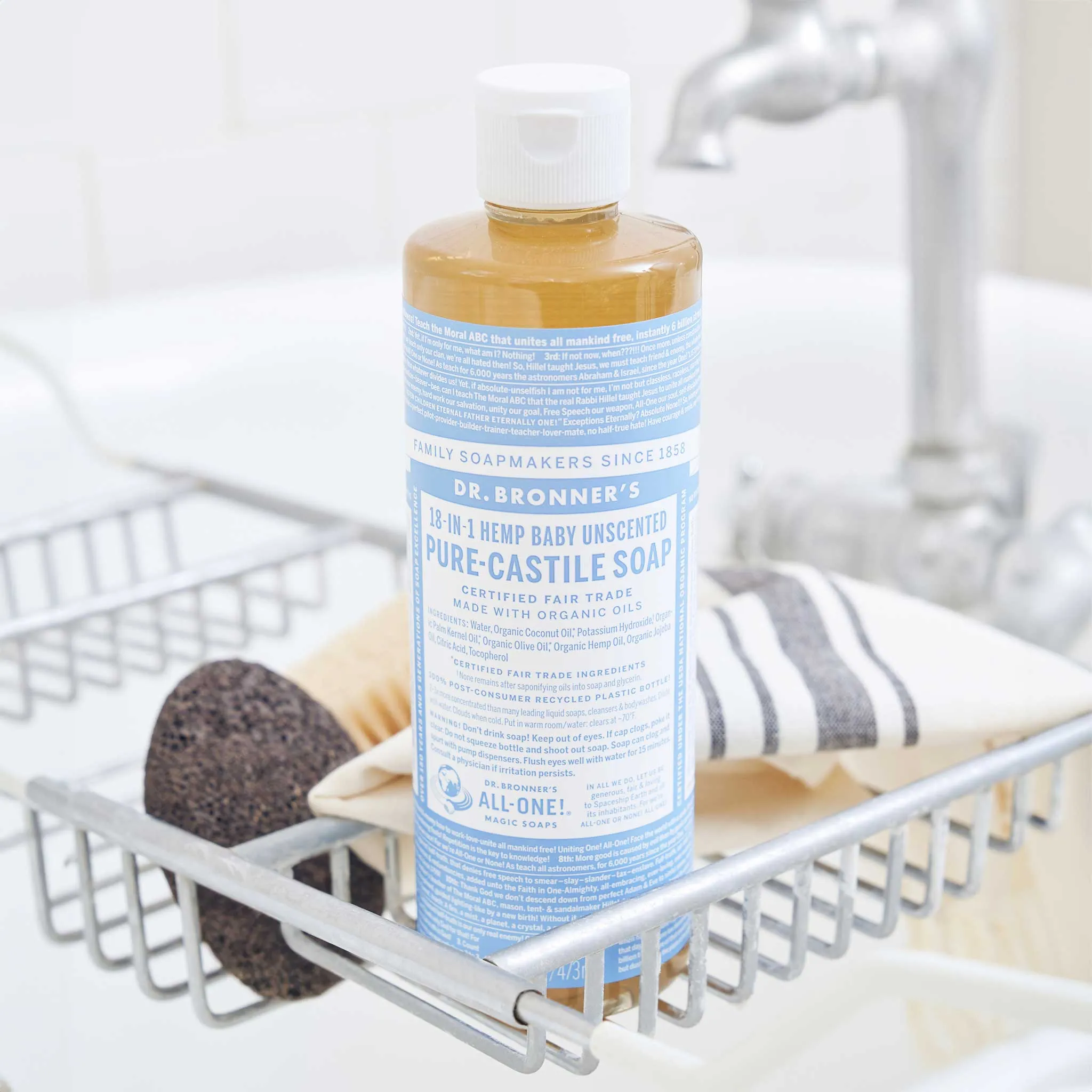 Unscented - Pure-Castile Liquid Soap