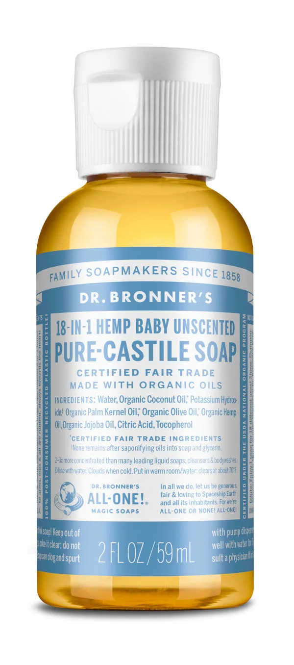 Unscented - Pure-Castile Liquid Soap