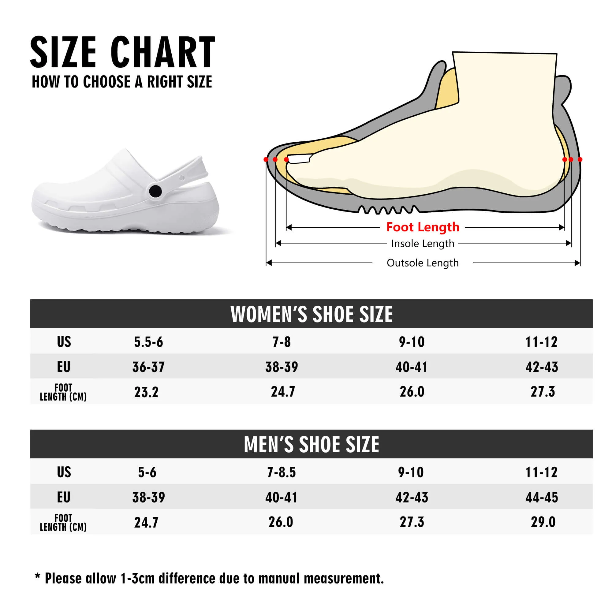 Womens All Season Clogs: Bananas
