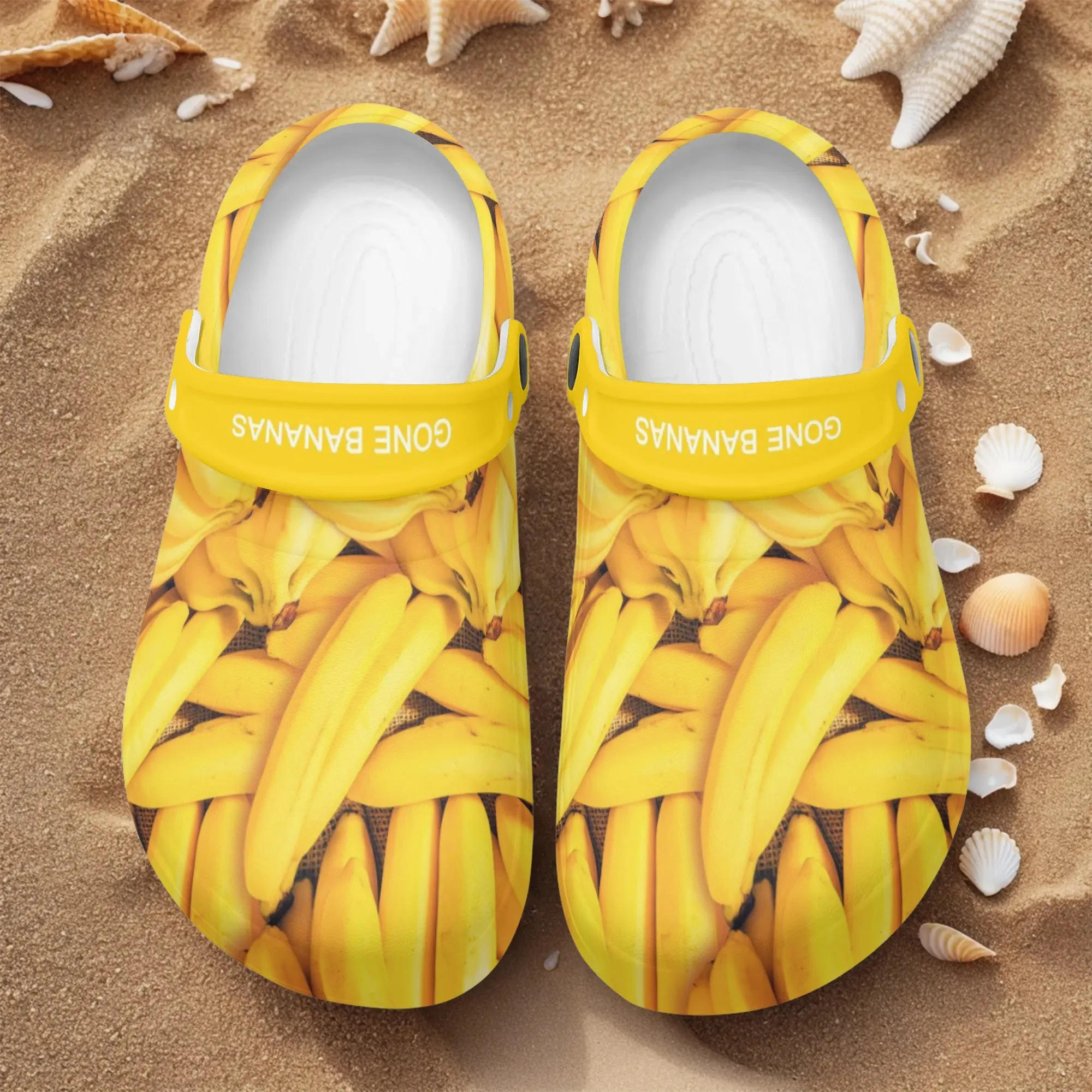 Womens All Season Clogs: Bananas